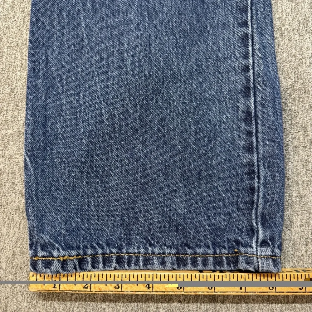 levi's 565 33x32 dark wash jeans excellent condition regular fit